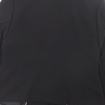 Autonomy Womens Black Jacket Blazer Size 14 Button