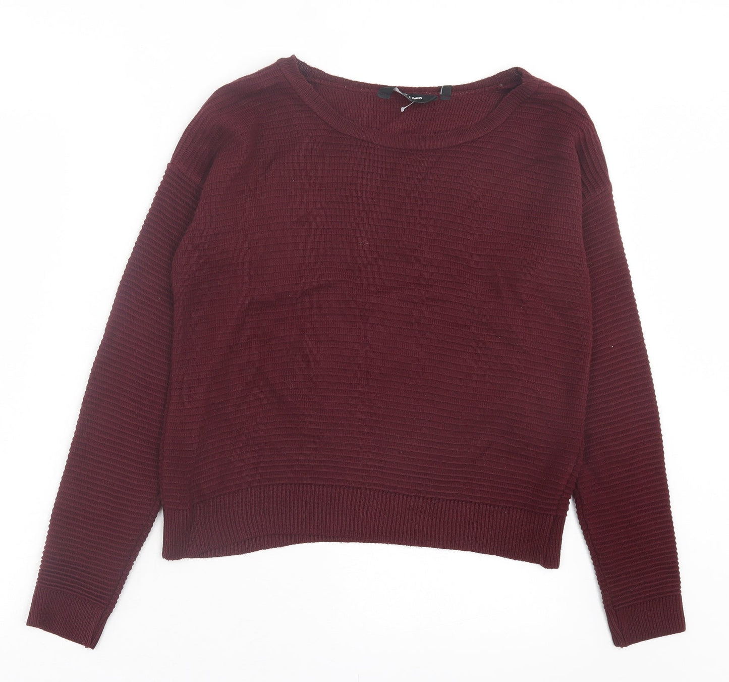 Womens UK Size 8 New Look Purple Pullover Jumper
