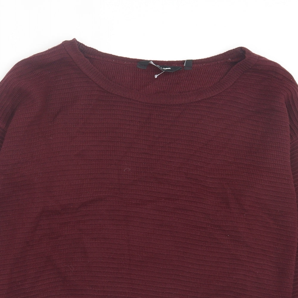 Womens UK Size 8 New Look Purple Pullover Jumper