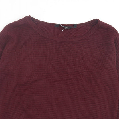 Womens UK Size 8 New Look Purple Pullover Jumper