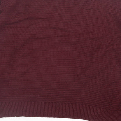 Womens UK Size 8 New Look Purple Pullover Jumper