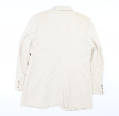 Womens UK Size 16 Preworn Beige Jacket