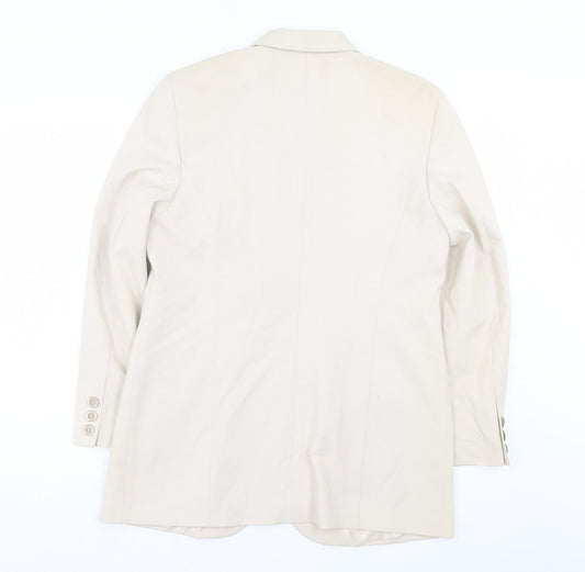 Womens UK Size 16 Preworn Beige Jacket