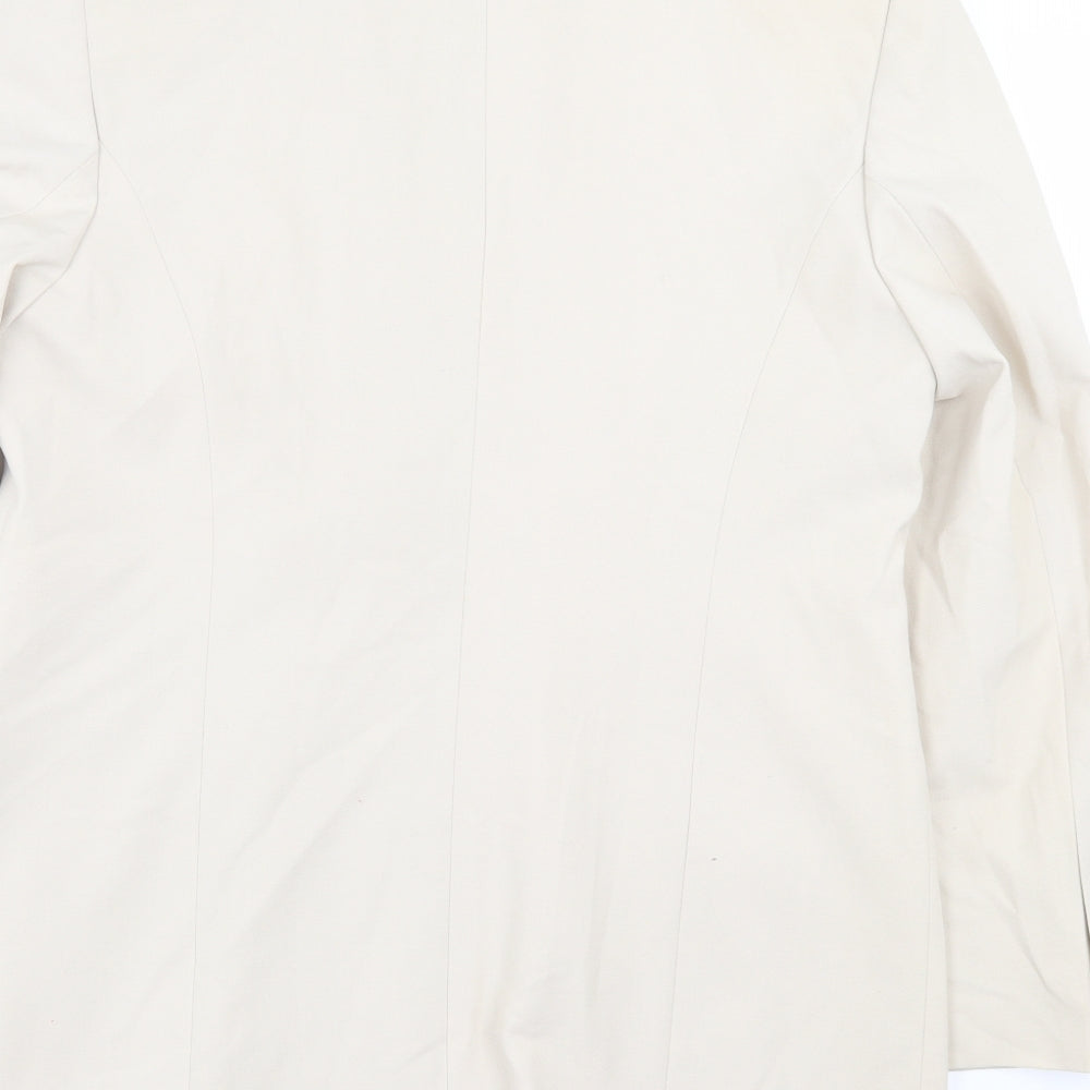 Womens UK Size 16 Preworn Beige Jacket