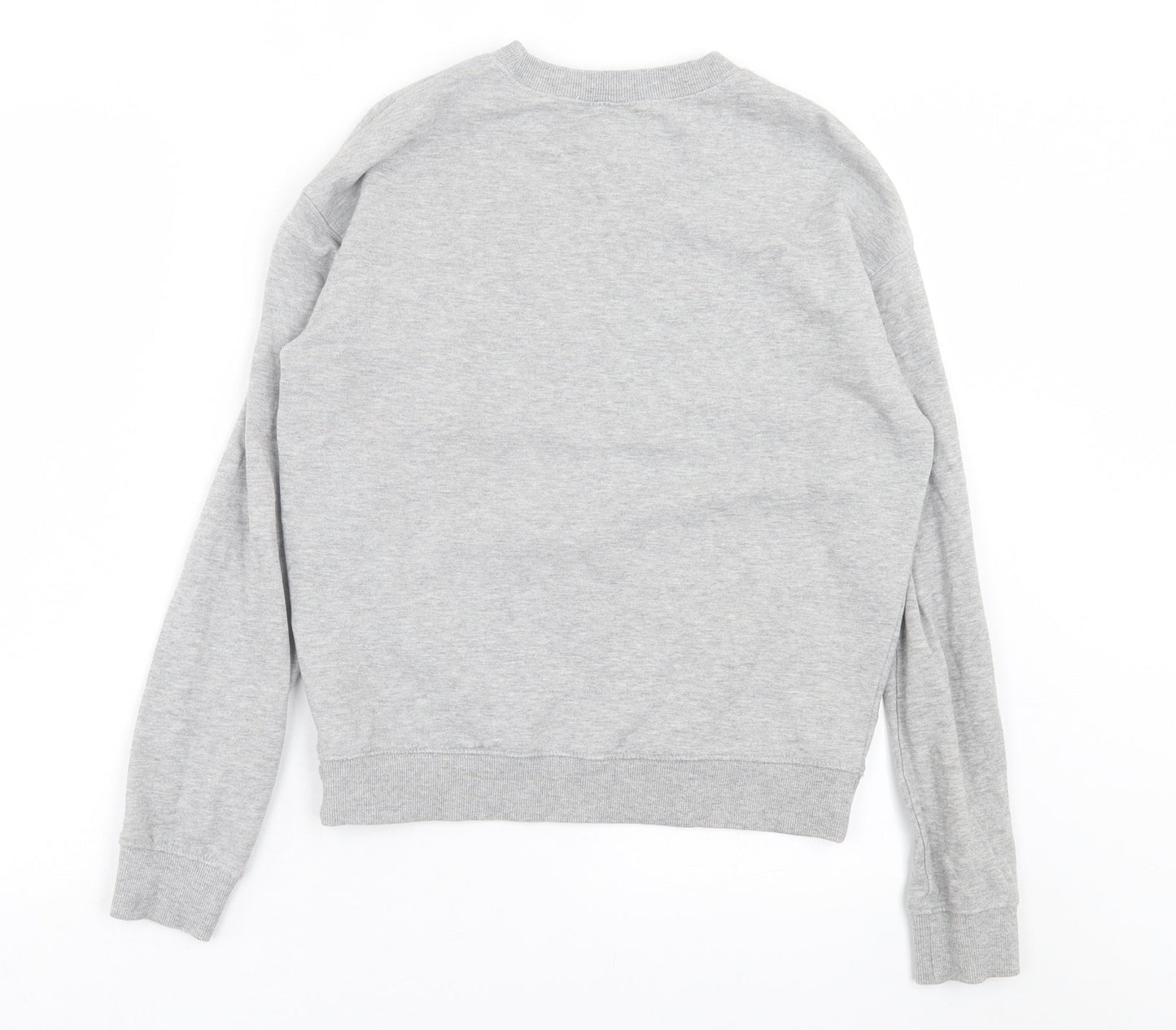 H&M Womens Grey Cotton Pullover Sweatshirt Size S Pullover - NASA