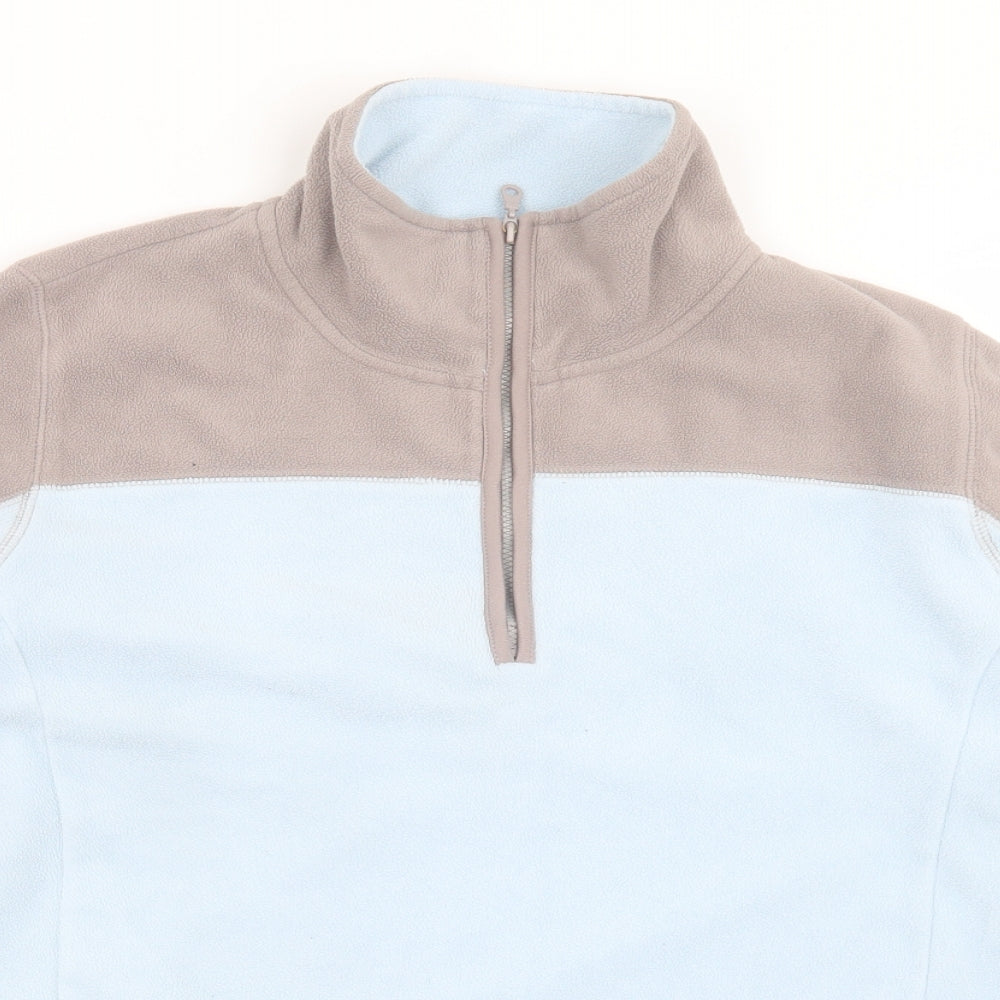 Active Womens Blue Jacket Size 16 Zip