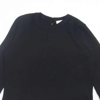 Womens UK Size 10 Linea Black Pullover Jumper