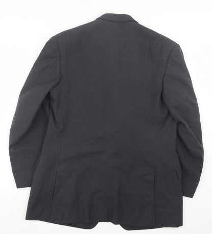 Boyds Mens Grey Polyacrylate Fibre Jacket Suit Jacket Size 36