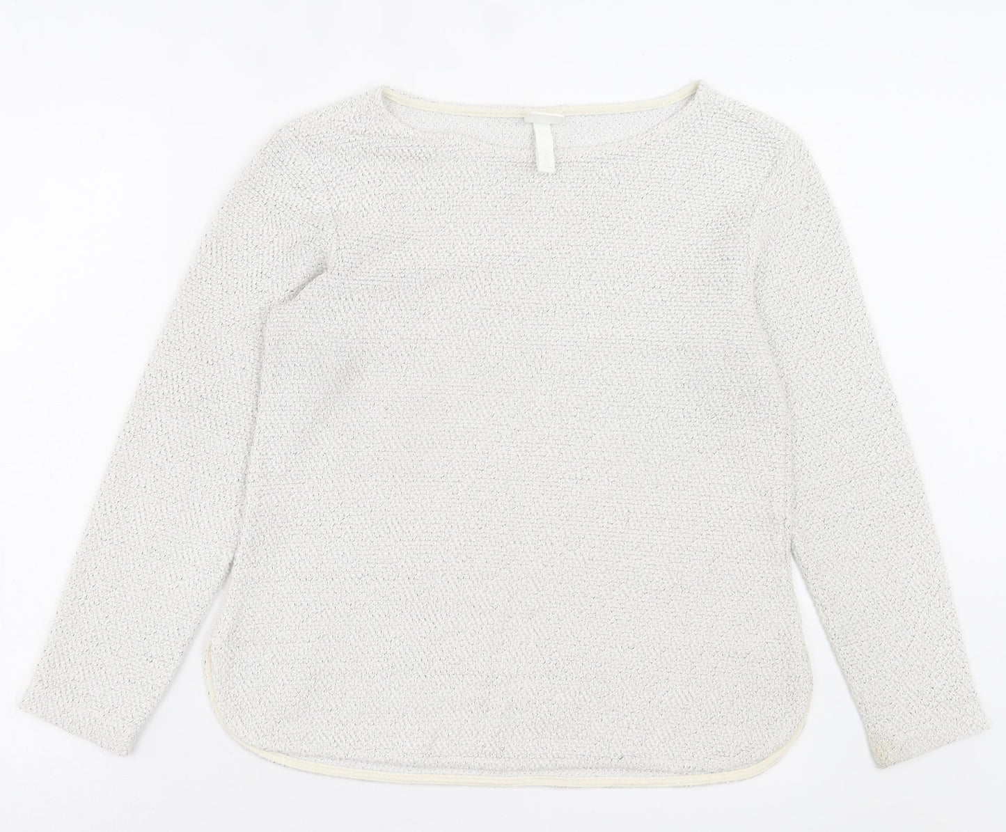 Womens UK Size S H&M Grey Pullover Jumper