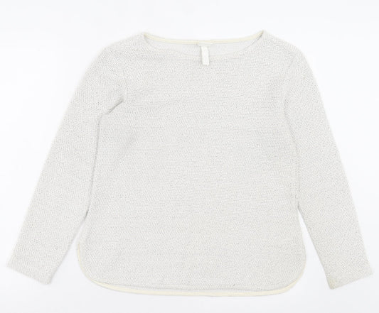Womens UK Size S H&M Grey Pullover Jumper