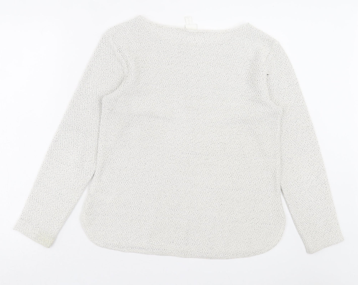 Womens UK Size S H&M Grey Pullover Jumper