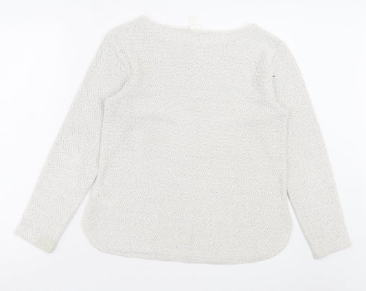 Womens UK Size S H&M Grey Pullover Jumper