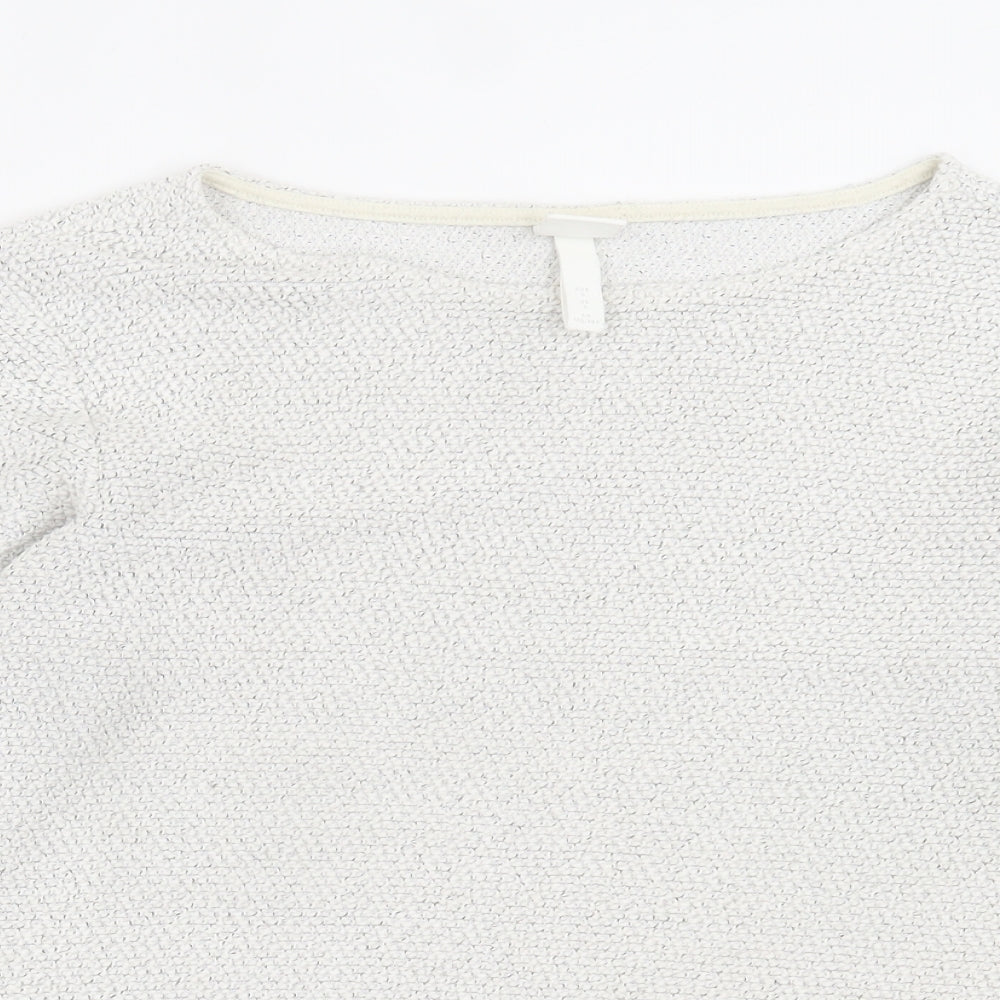 Womens UK Size S H&M Grey Pullover Jumper