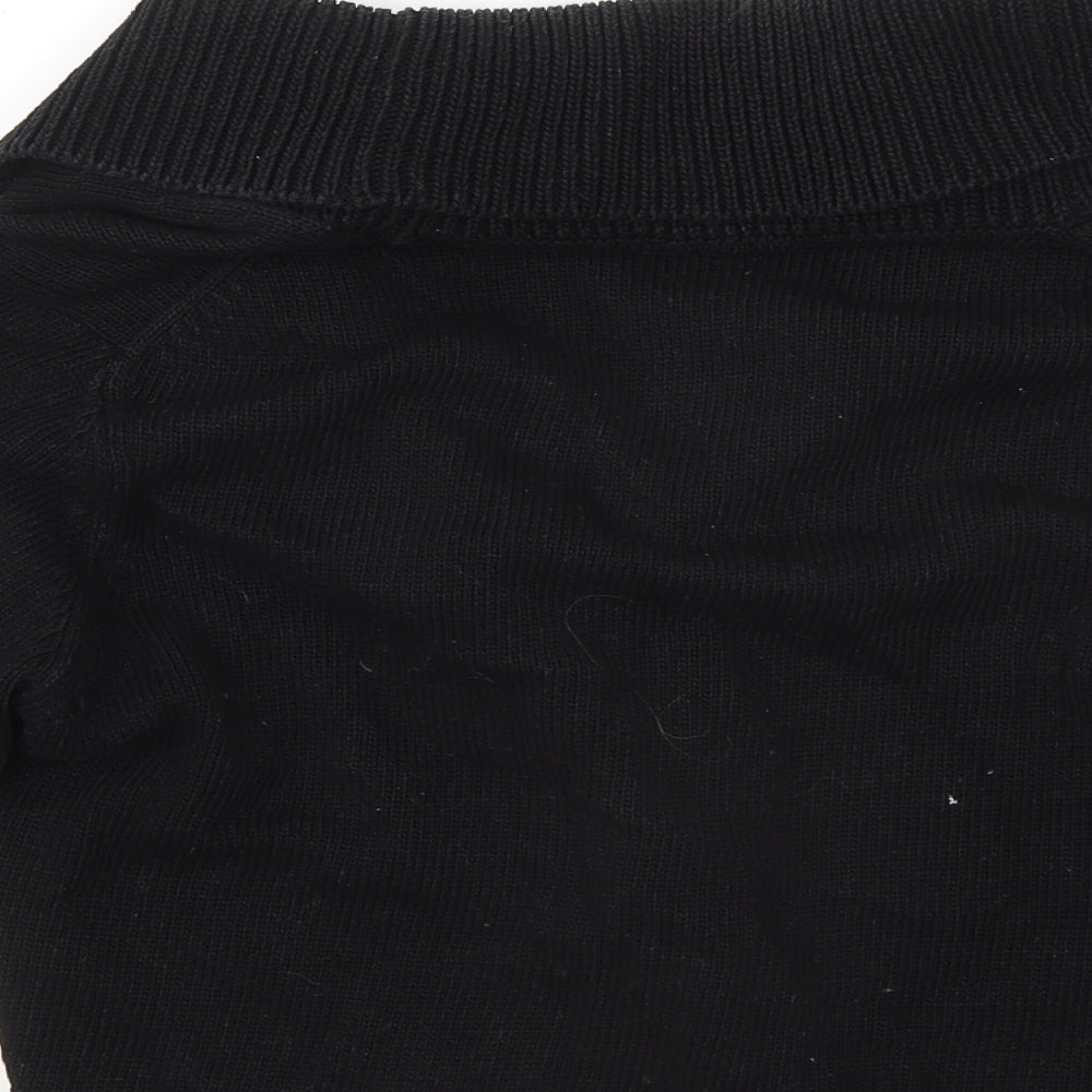 Womens UK Size M Precis Black Cardigan Jumper