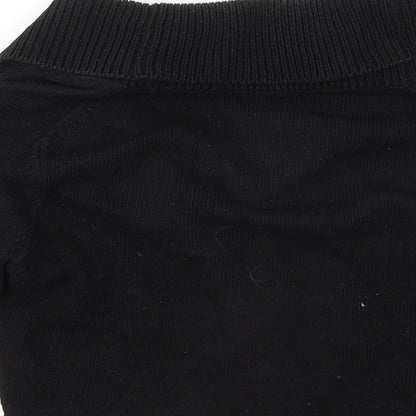 Womens UK Size M Precis Black Cardigan Jumper