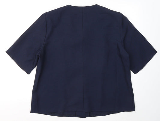 Womens UK Size 22 Gordon Wyatt Blue Jacket