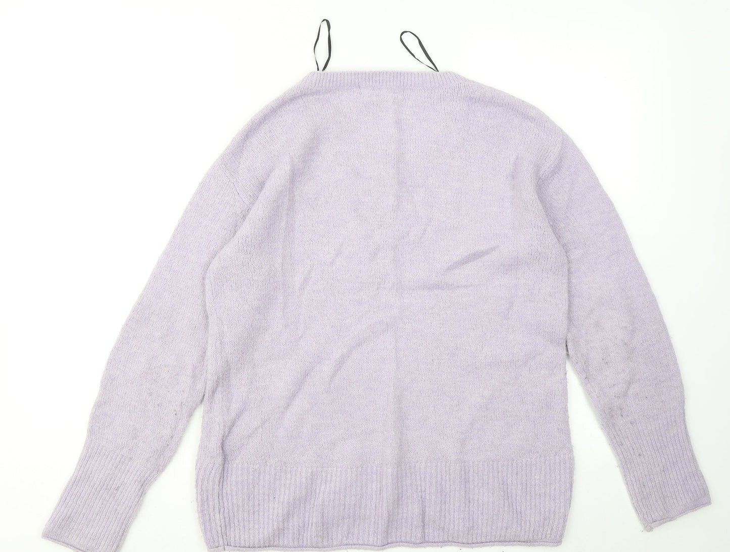 Womens UK Size S H&M Purple Pullover Jumper