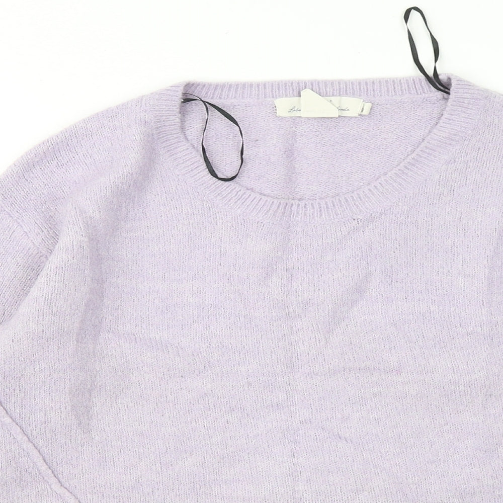 Womens UK Size S H&M Purple Pullover Jumper