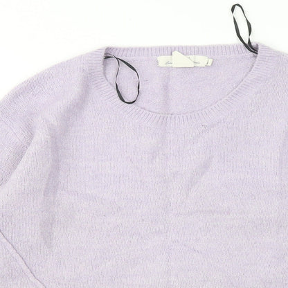 Womens UK Size S H&M Purple Pullover Jumper