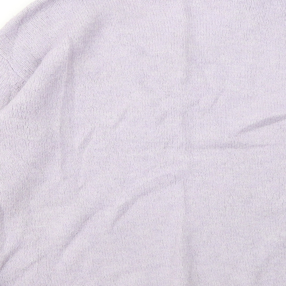 Womens UK Size S H&M Purple Pullover Jumper
