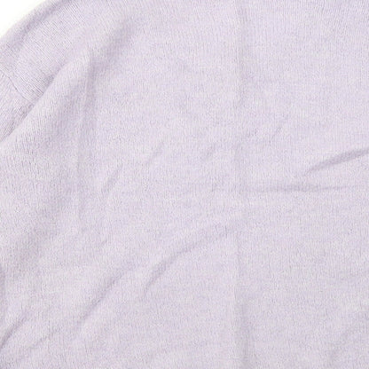 Womens UK Size S H&M Purple Pullover Jumper