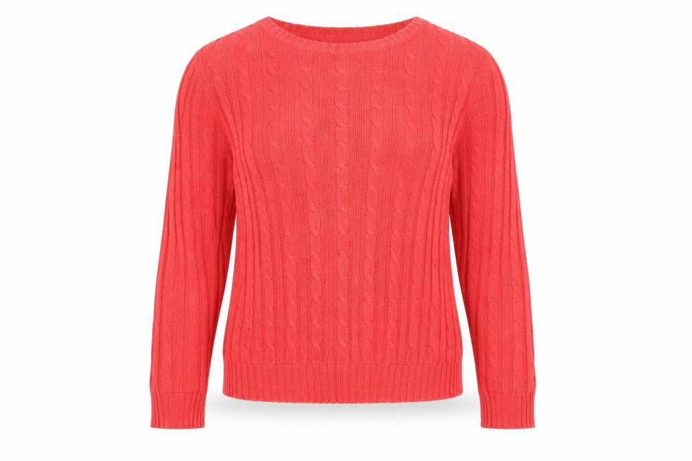 Womens UK Size 8 New Look Red Pullover Jumper