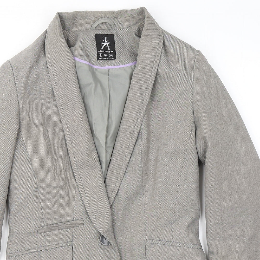 Womens UK Size 8 Atmosphere Grey Jacket