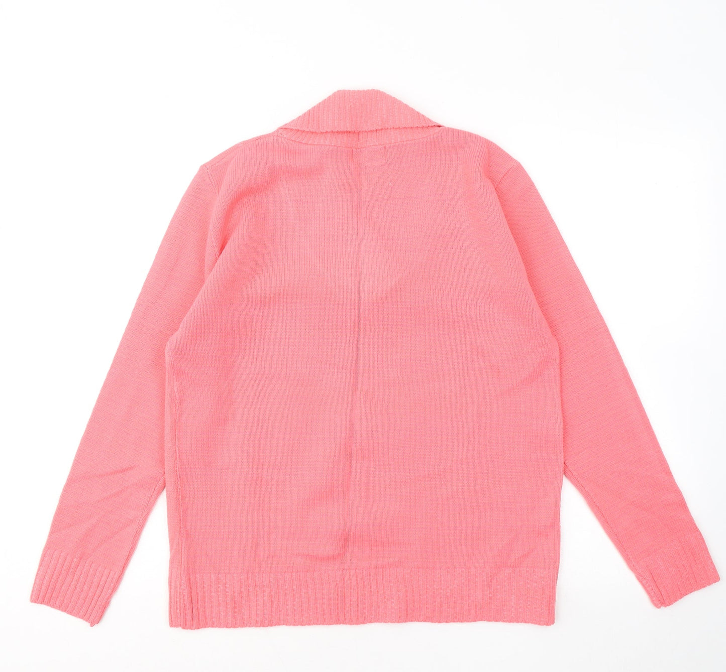 Womens UK Size L CHIC Pink Pullover Jumper