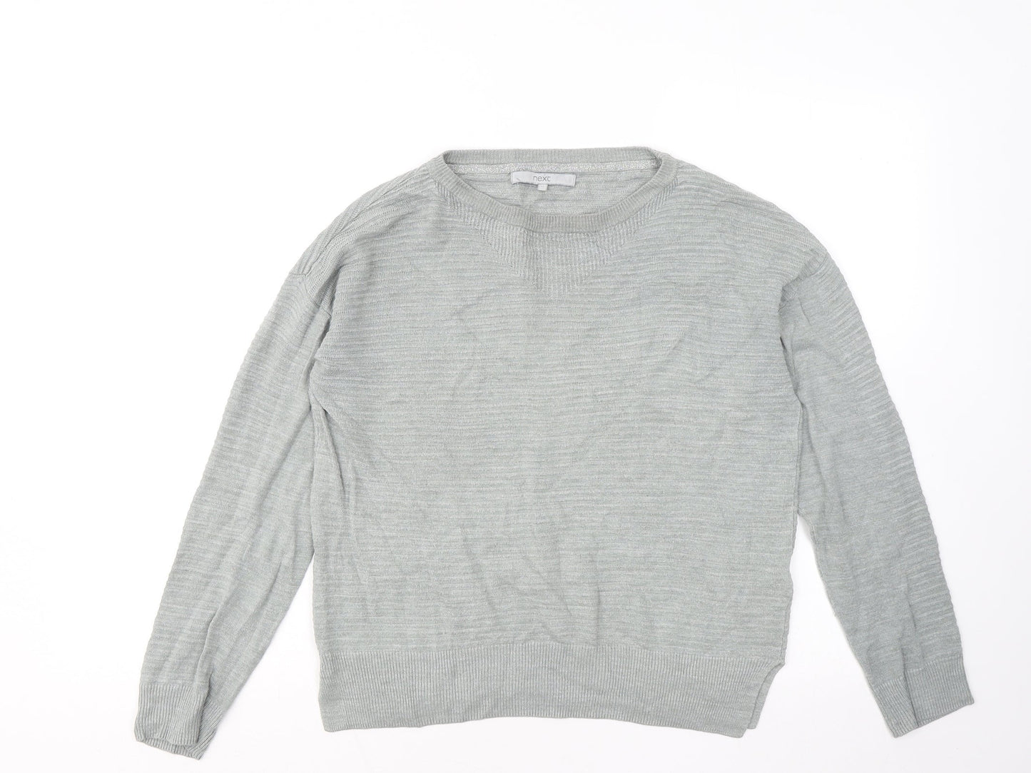 Womens UK Size 12 NEXT Grey Pullover Jumper