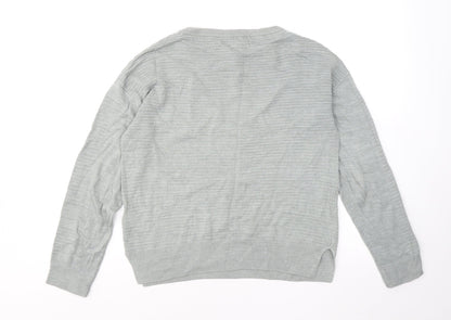 Womens UK Size 12 NEXT Grey Pullover Jumper