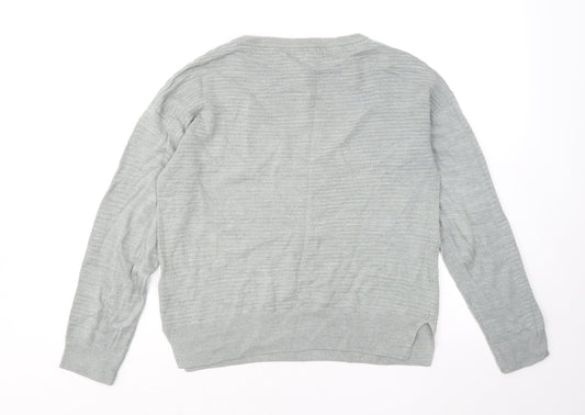Womens UK Size 12 NEXT Grey Pullover Jumper