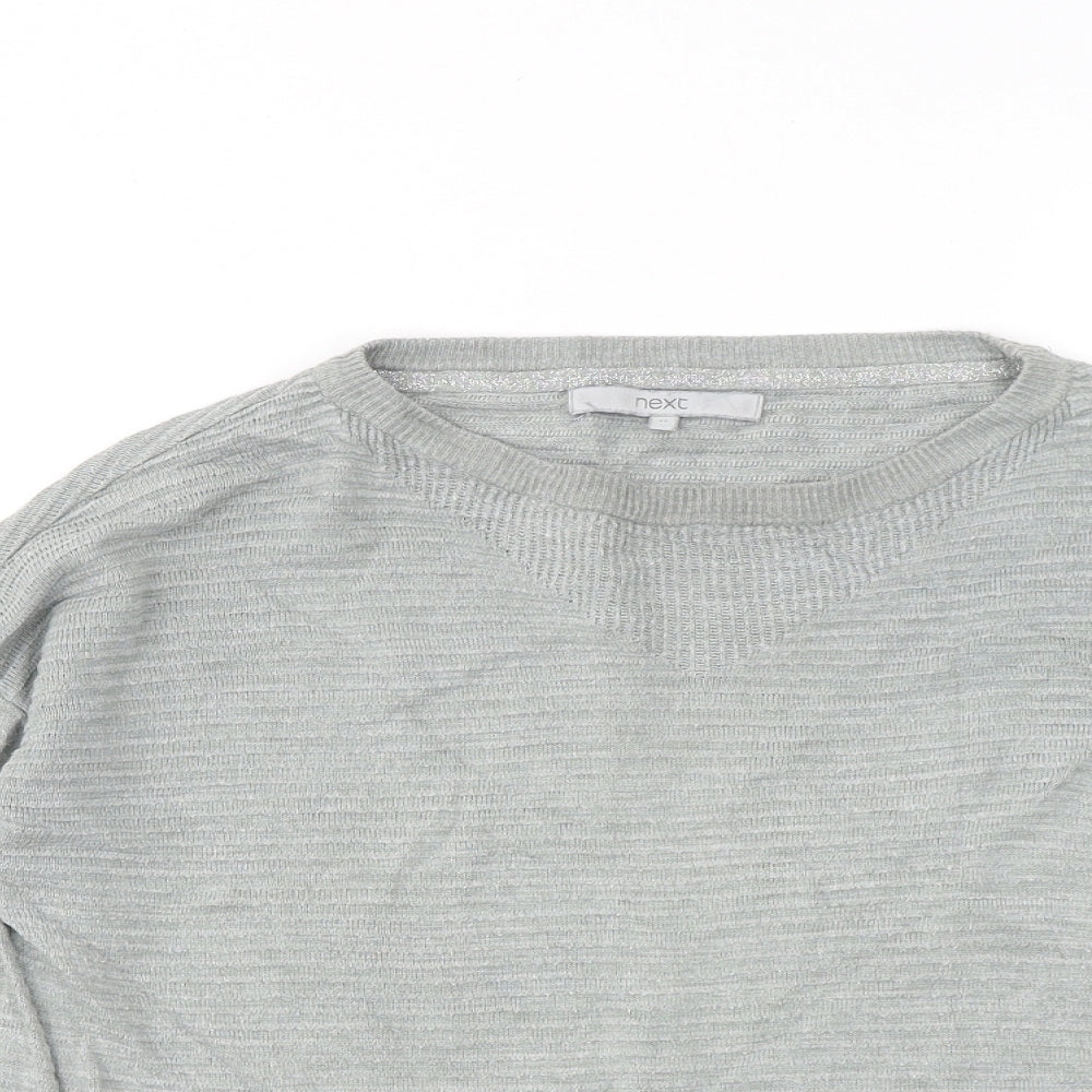 Womens UK Size 12 NEXT Grey Pullover Jumper