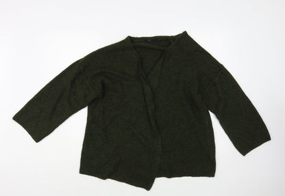 Womens UK Size M NEXT Green Cardigan Jumper
