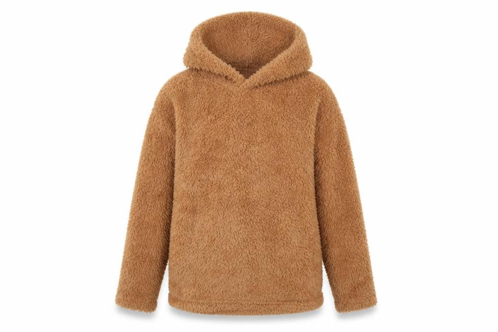 Womens UK Size 8 NEXT Brown Pullover Hoodie