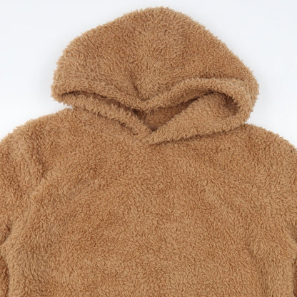 Womens UK Size 8 NEXT Brown Pullover Hoodie