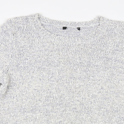 Womens UK Size XL Preworn Grey Pullover Jumper