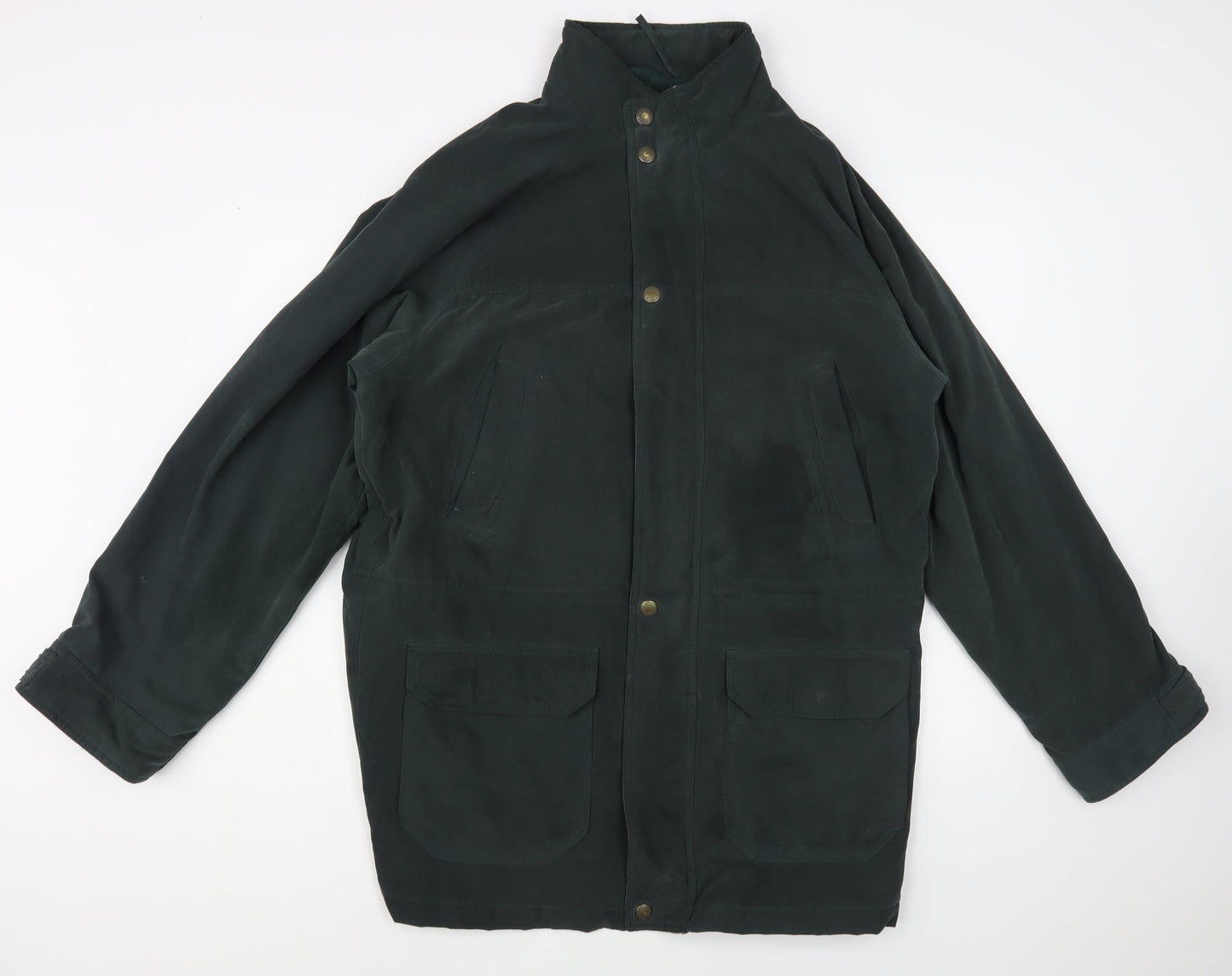Womens UK Size L BHS Green Parka Coat