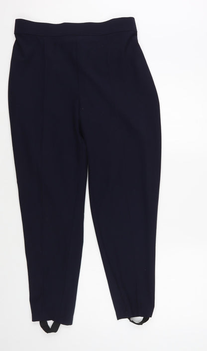 Womens UK Size 16 Essence Regular Fit  Blue Trousers