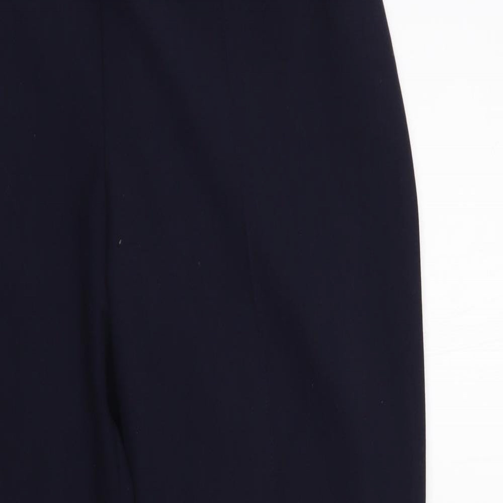 Womens UK Size 16 Essence Regular Fit  Blue Trousers