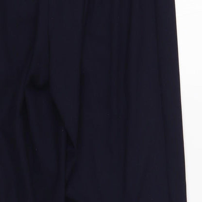 Womens UK Size 16 Essence Regular Fit  Blue Trousers