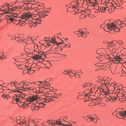 Womens UK Size M Marks and Spencer Pink Pullover Jumper