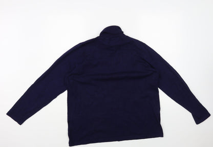 Womens UK Size XL Signature Experience Blue Pullover Jumper