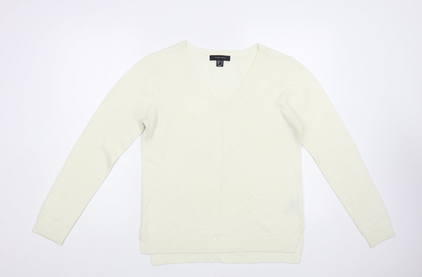 Womens UK Size 12 Atmosphere Ivory Pullover Jumper