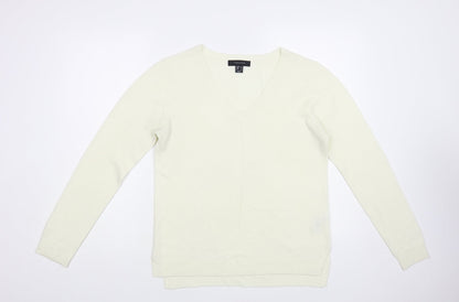 Womens UK Size 12 Atmosphere Ivory Pullover Jumper
