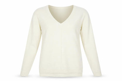 Womens UK Size 12 Atmosphere Ivory Pullover Jumper