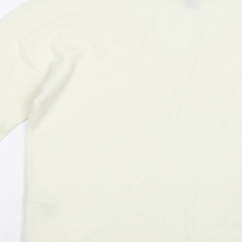 Womens UK Size 12 Atmosphere Ivory Pullover Jumper
