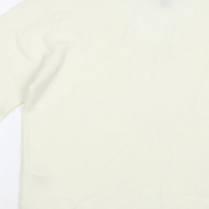 Womens UK Size 12 Atmosphere Ivory Pullover Jumper