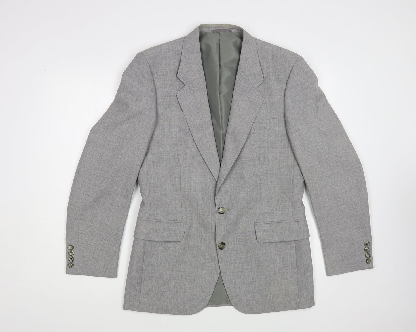 Mens UK Size 38 Mr Harry Regular Grey Suit Jacket
