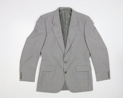 Mens UK Size 38 Mr Harry Regular Grey Suit Jacket