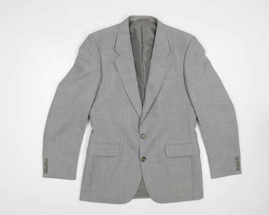 Mens UK Size 38 Mr Harry Regular Grey Suit Jacket